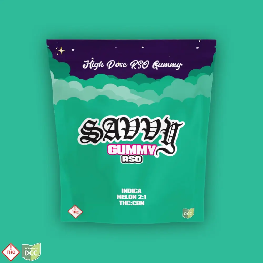 Savvy – Guap RSO - Melon Crash [1pk] (100mg THC/50mg CBN)