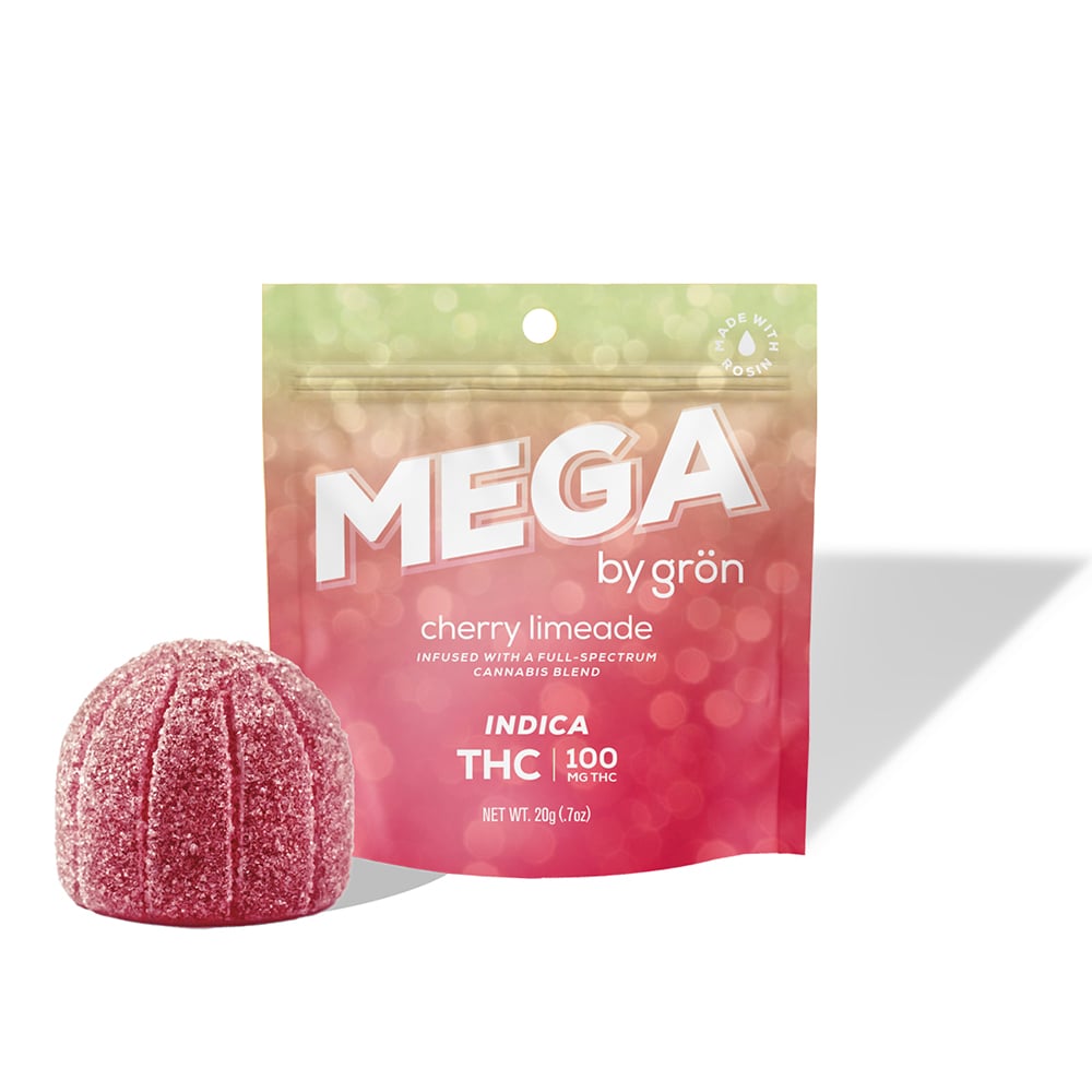 Grön – THC Cherry Limeade Mega Pearl (100mg)