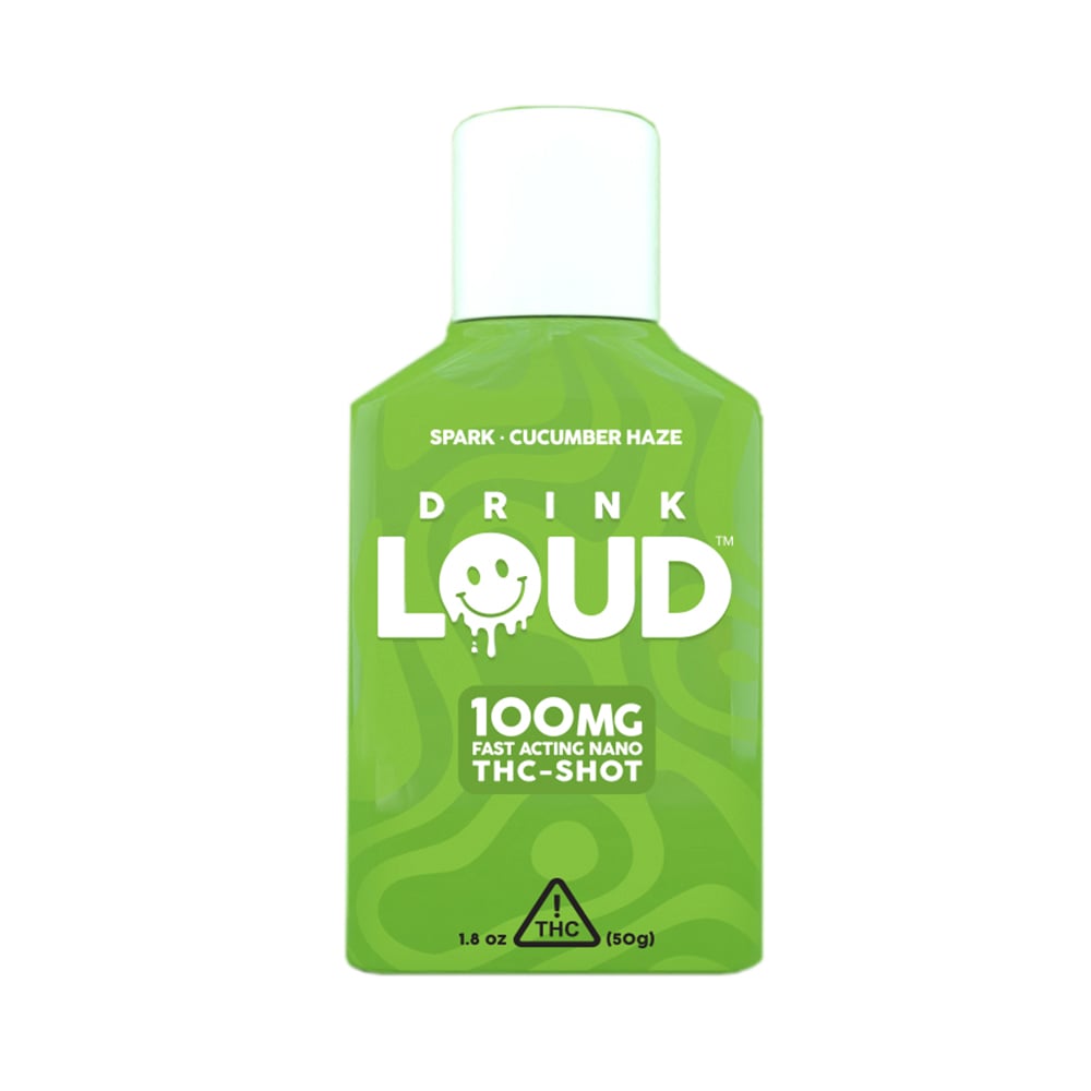 Drink Loud – Cucumber Haze - Spark (100mg THC)