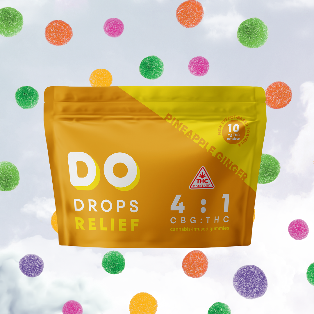 Do Drops – Pineapple Ginger 4:1 CBG / THC [10pk] (400mg CBG/100mg THC)