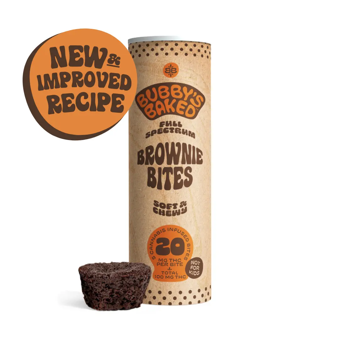 Bubby's Baked – Brownie Bites [5pk] (100mg)