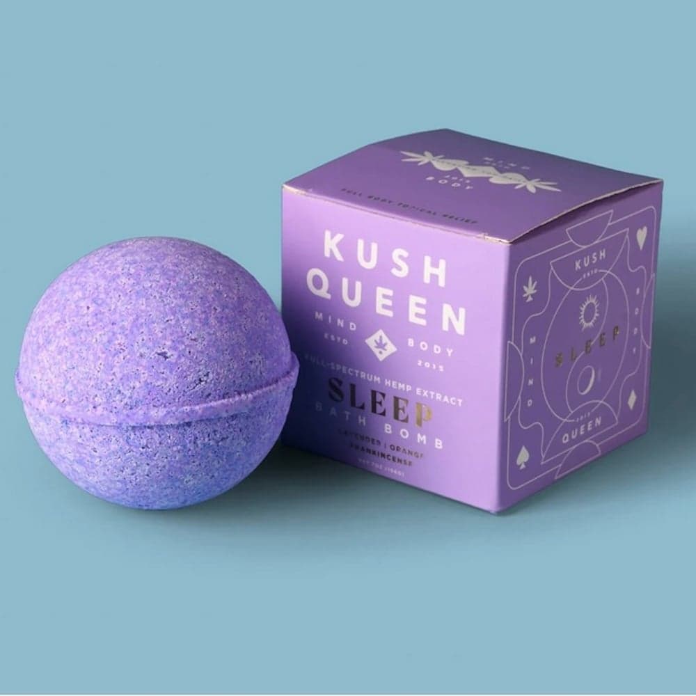 Kush Queen – Sleep Bath Bomb 2:1 (25mg CBD/75mg THC)