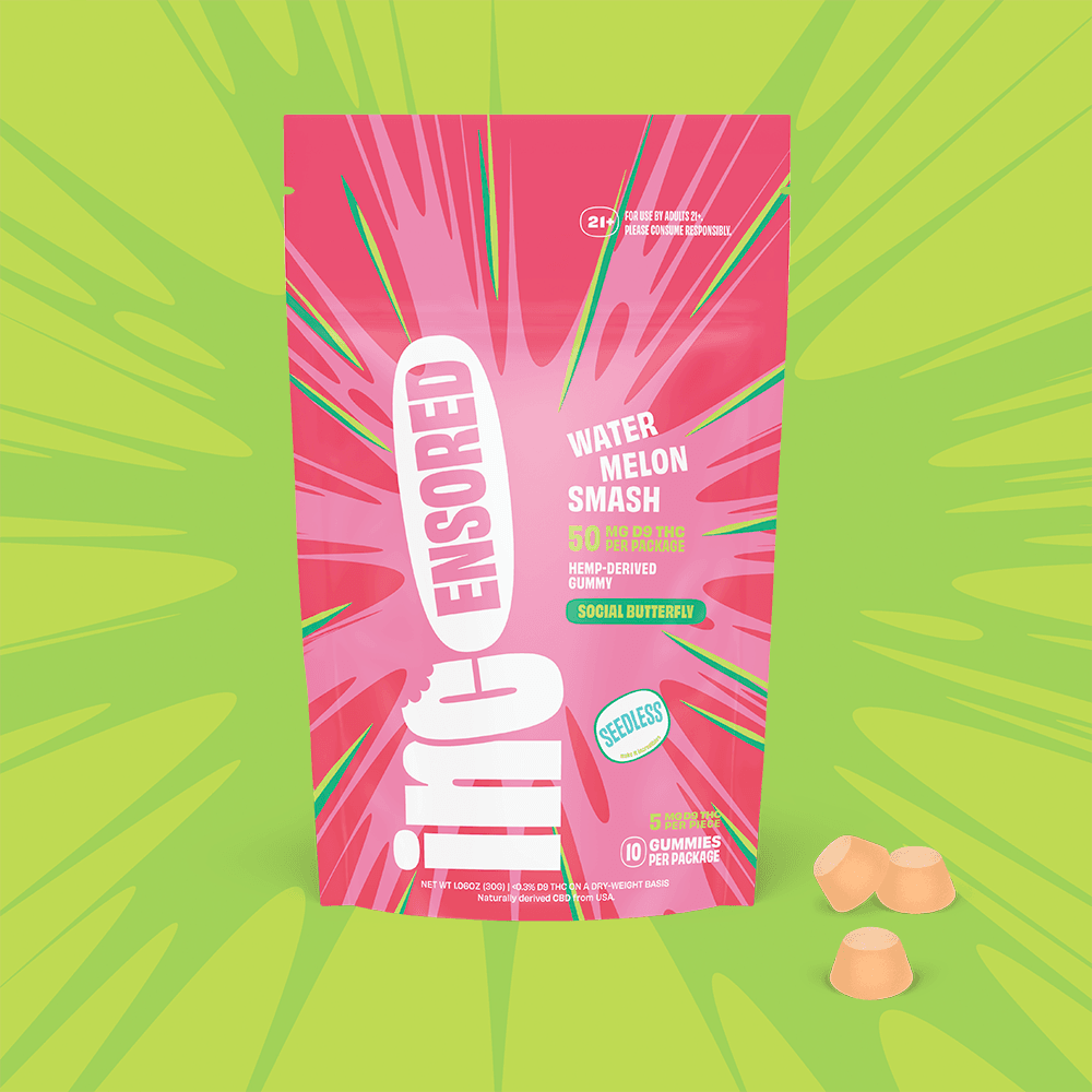 (inc)ensored – Watermelon Smash [10pk] (50mg)