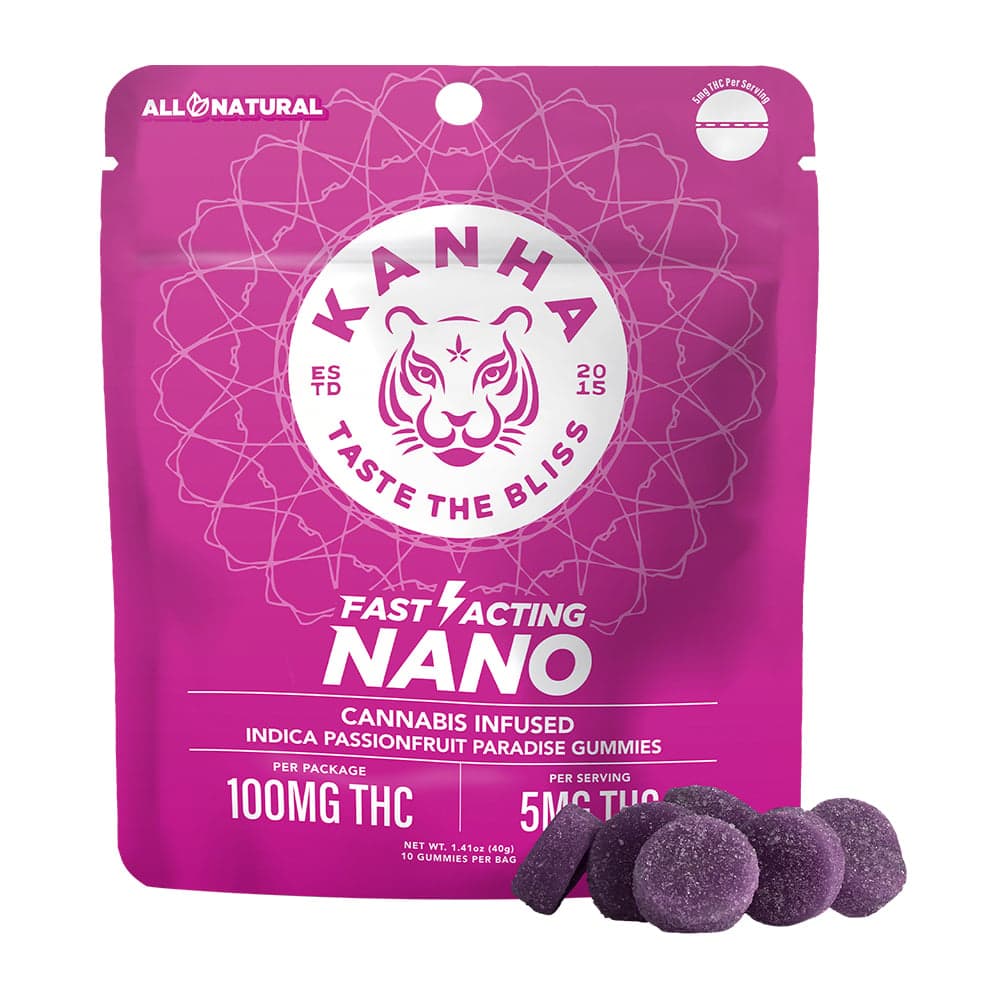 KANHA – Passionfruit Paradise - Indica [10pk] (100mg)