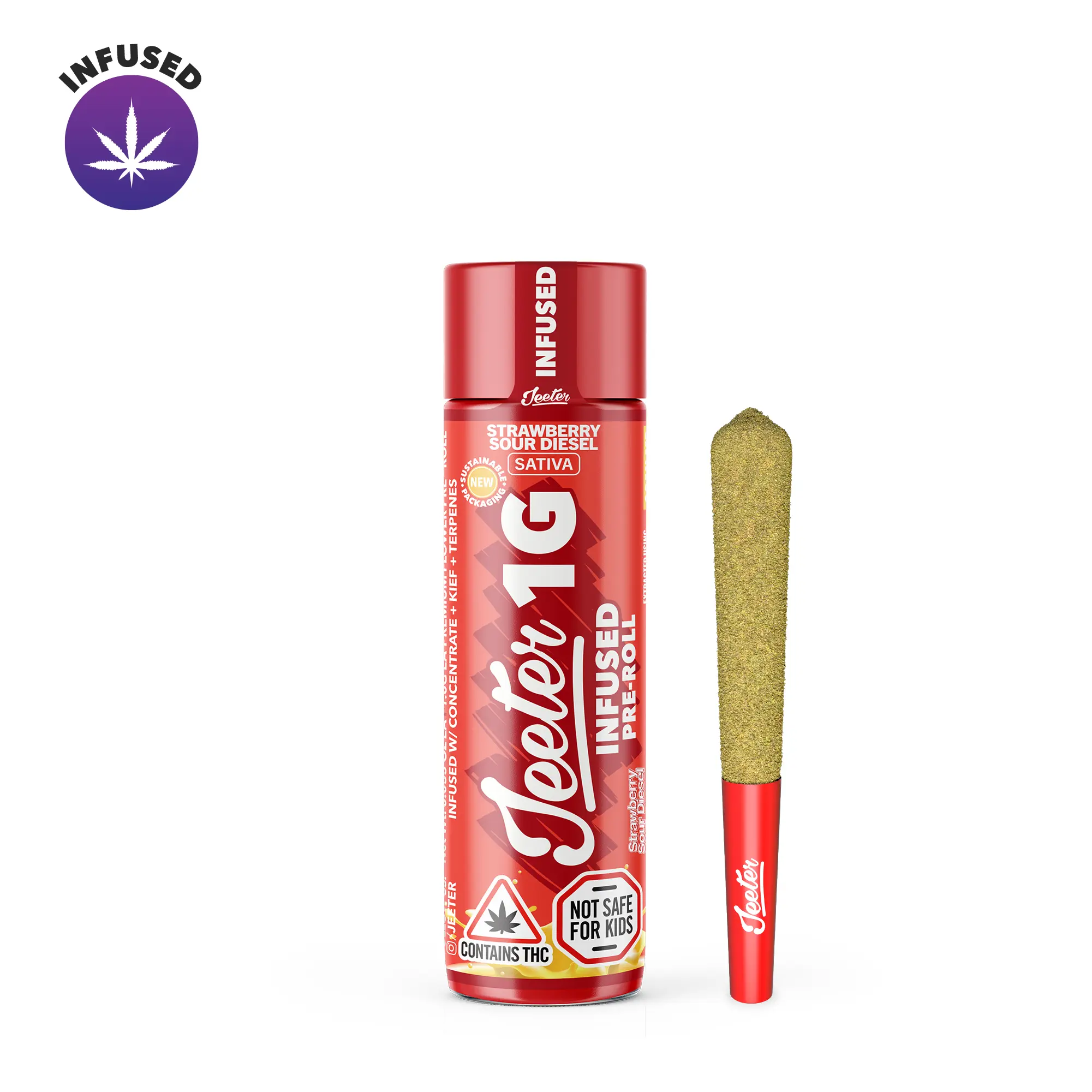 Jeeter – Strawberry Sour Diesel [1g]
