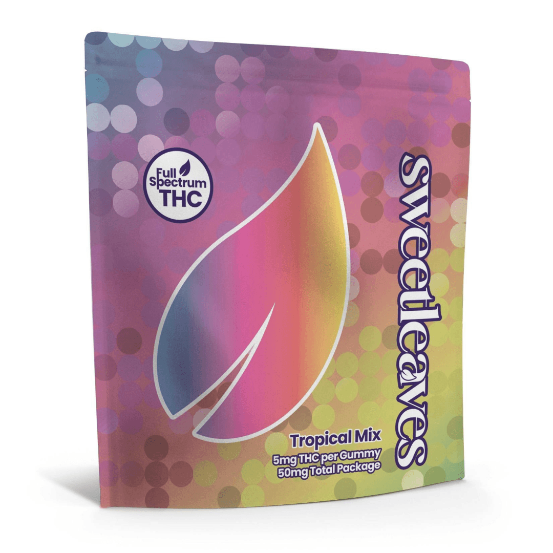 Sweetleaves – Tropical Mix [10pk] (50mg THC)