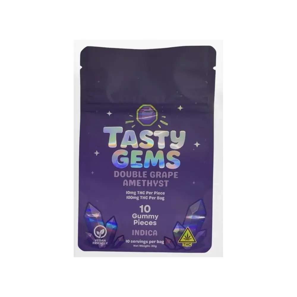 Tasty Gems – Double Grape Amethyst [10pk] (100mg)