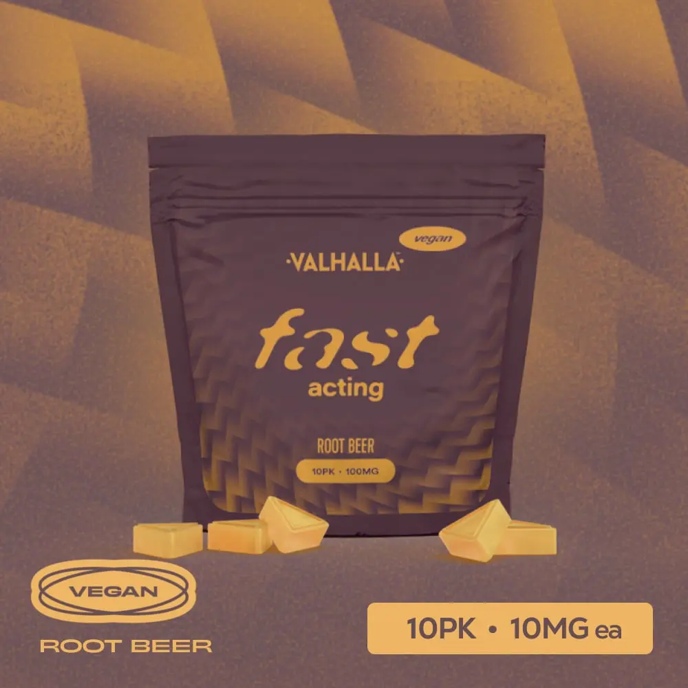 Valhalla – Fast Acting Root Beer [10pk] (100mg)