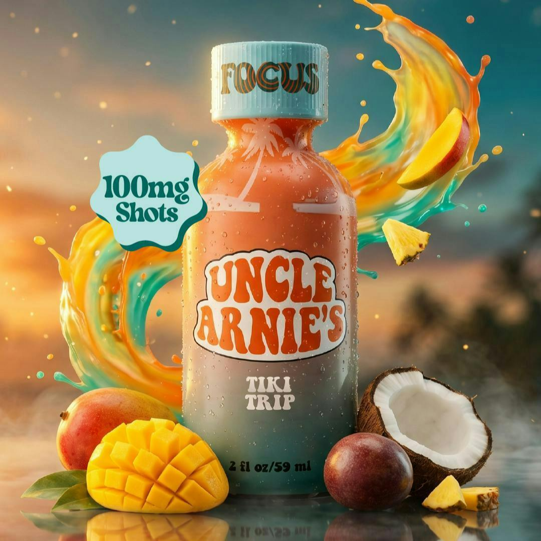 Uncle Arnie's – 4:1 Tiki Trip [2oz] (100mg THC/25mg CBG)