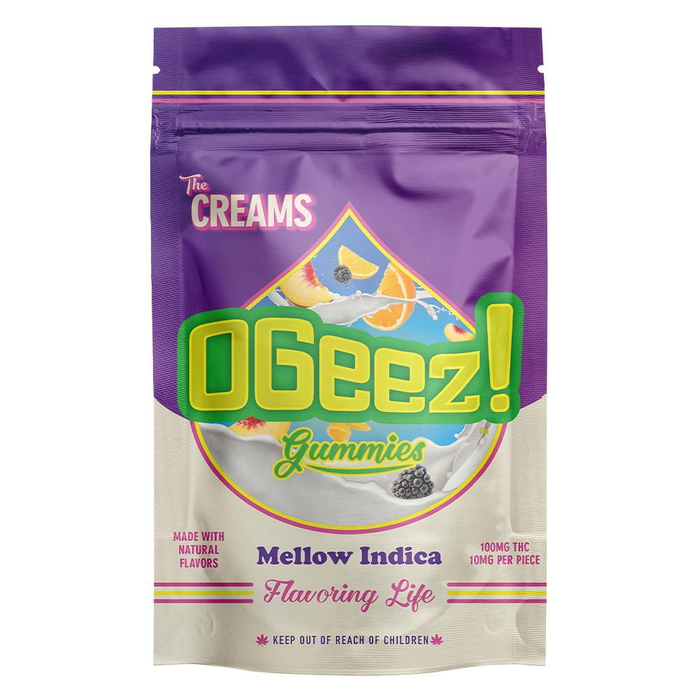 OGeez! – The Creams - Indica [10pk] (100mg)