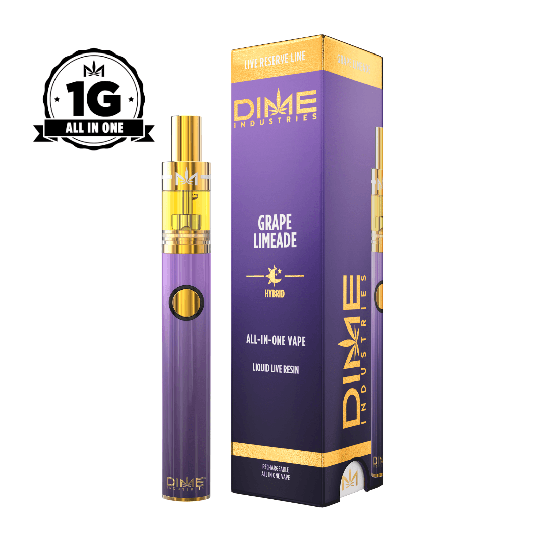 Dime Industries – Grape Limeade Live Reserve 1G All In One Device