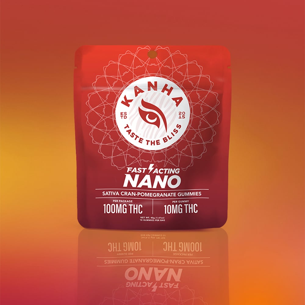 KANHA – Cran-Pomegranate Punch - Sativa [10pk] (100mg)