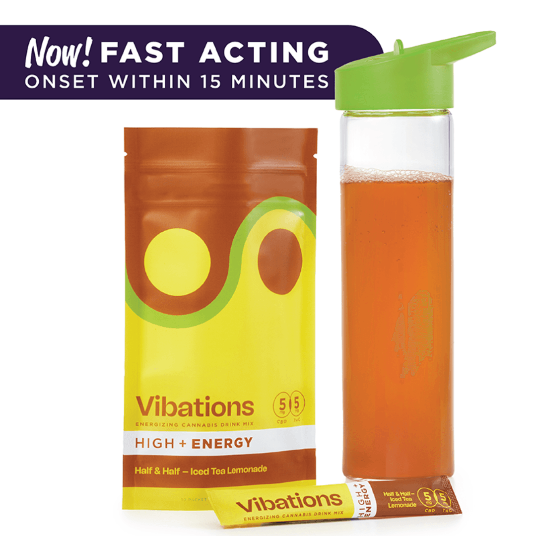 Vibations – 1:1 Half and Half [10pk] (50mg CBD/50mg THC)