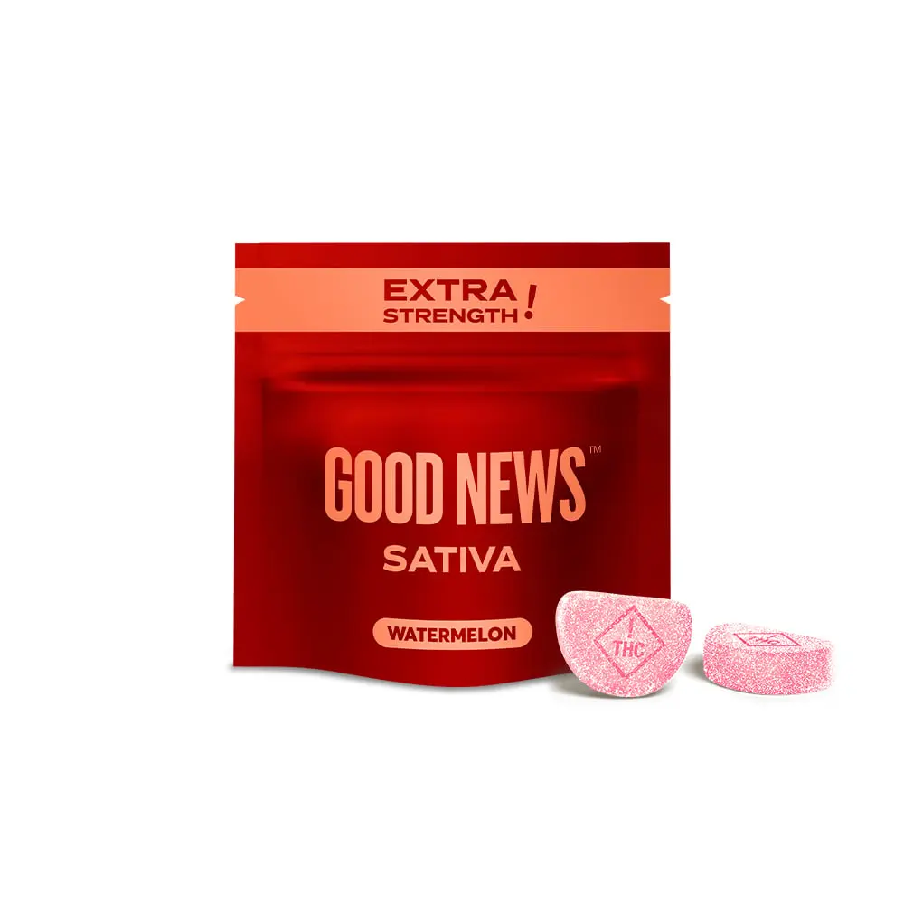 Good News™ – Extra Strength Watermelon Sweet Troches [2pk] (100mg)