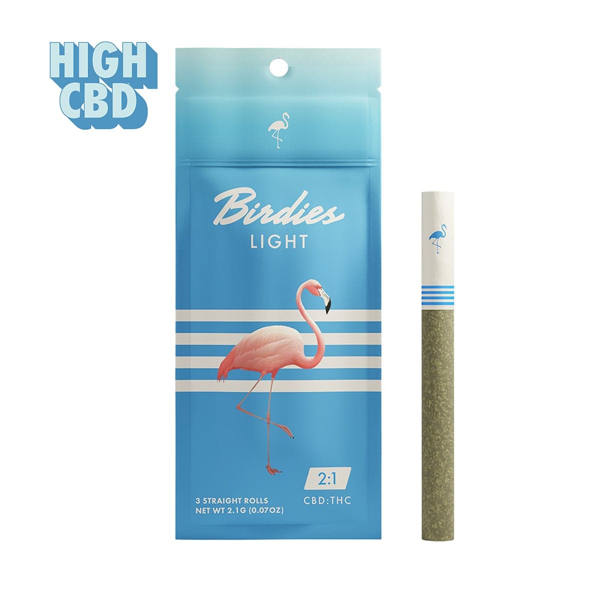 Birdies – Light 2:1 CBD:THC [0.7g]
