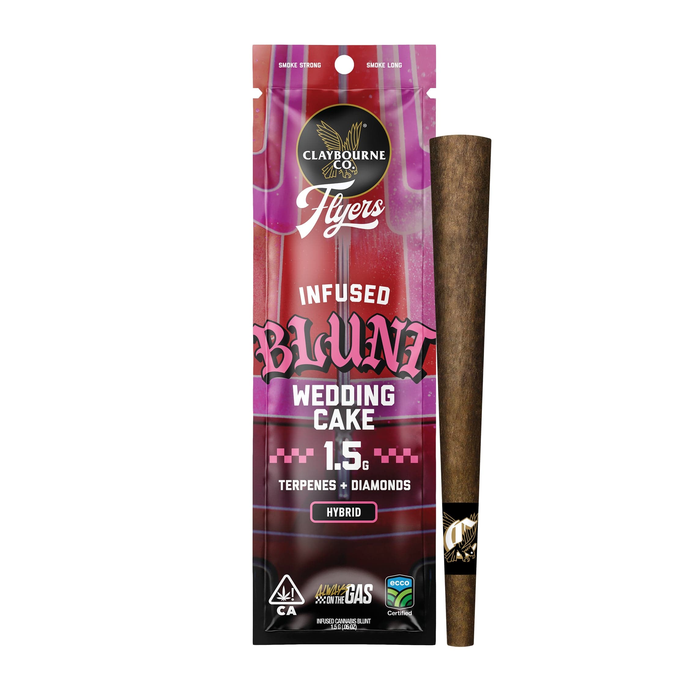 Claybourne – Wedding Cake (1.5g) - Flyers Infused Blunt
