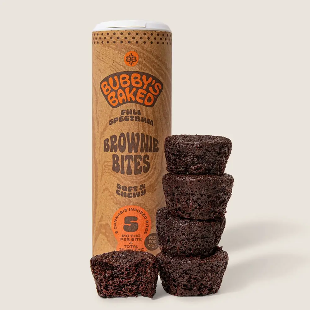 Bubby's Baked – Brownie Bites [5pk] (25mg)