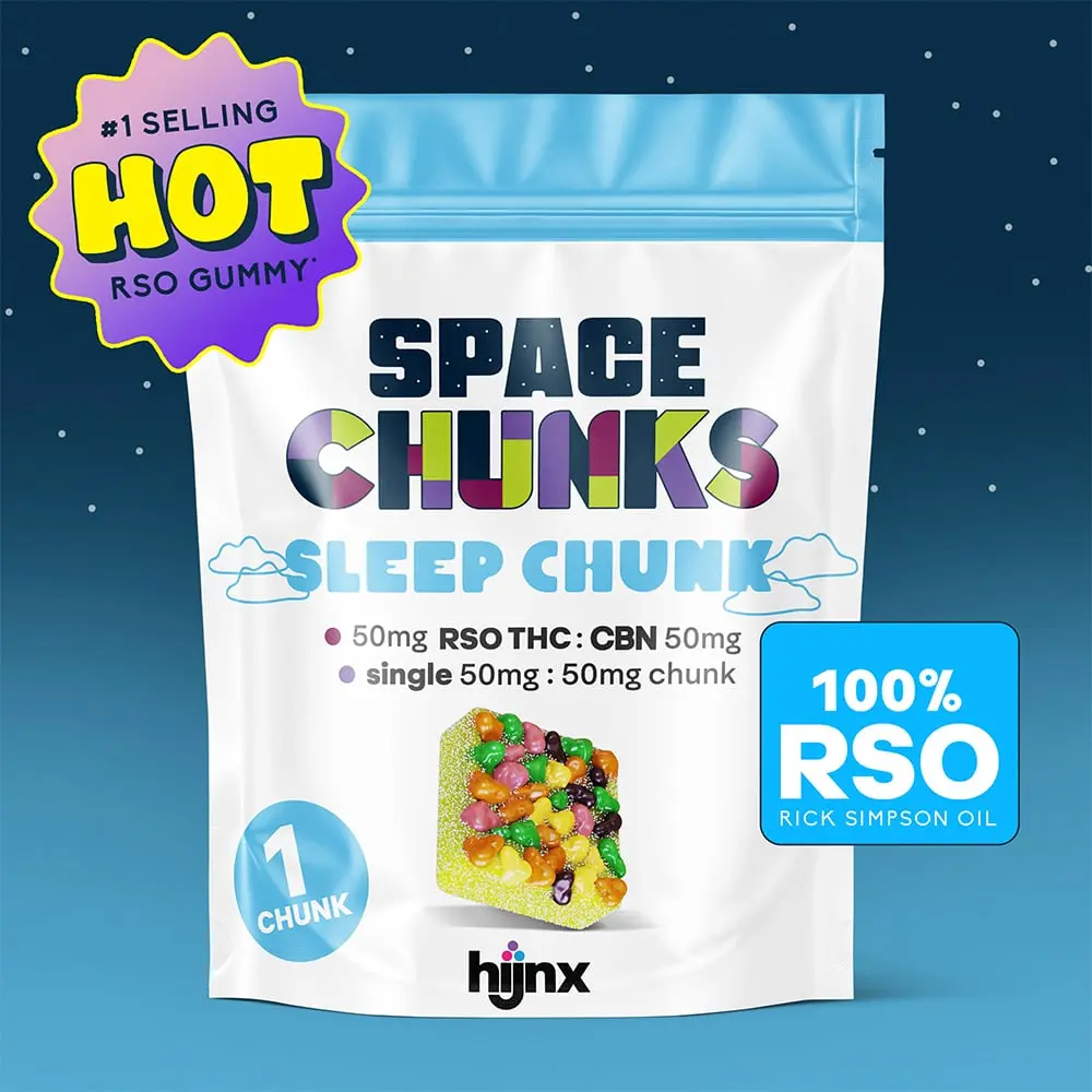 HIJNX – Sleep Chunk [1pk] (50mg THC/50mg CBN)