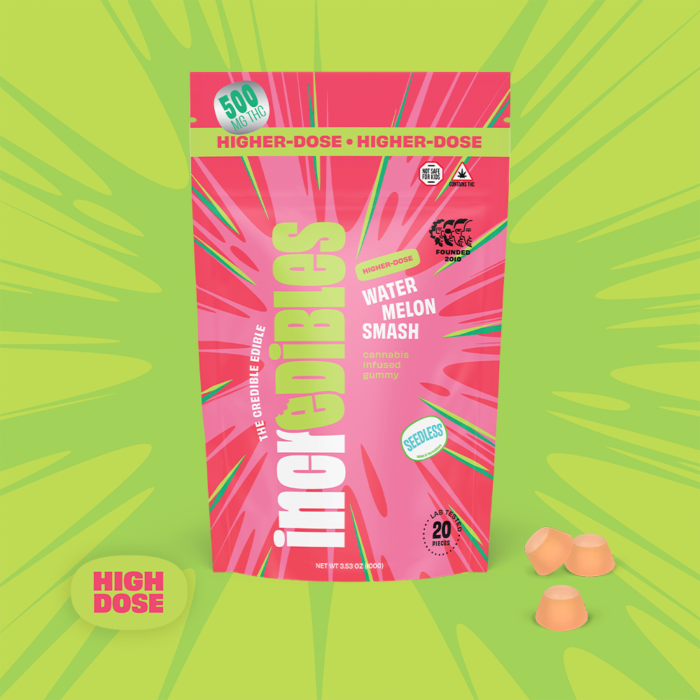 incredibles – Watermelon Smash High Dose [20pk] (500mg)