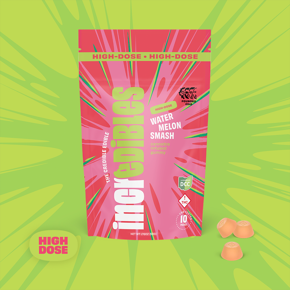 incredibles – Watermelon Smash High Dose [10pk] (500mg)