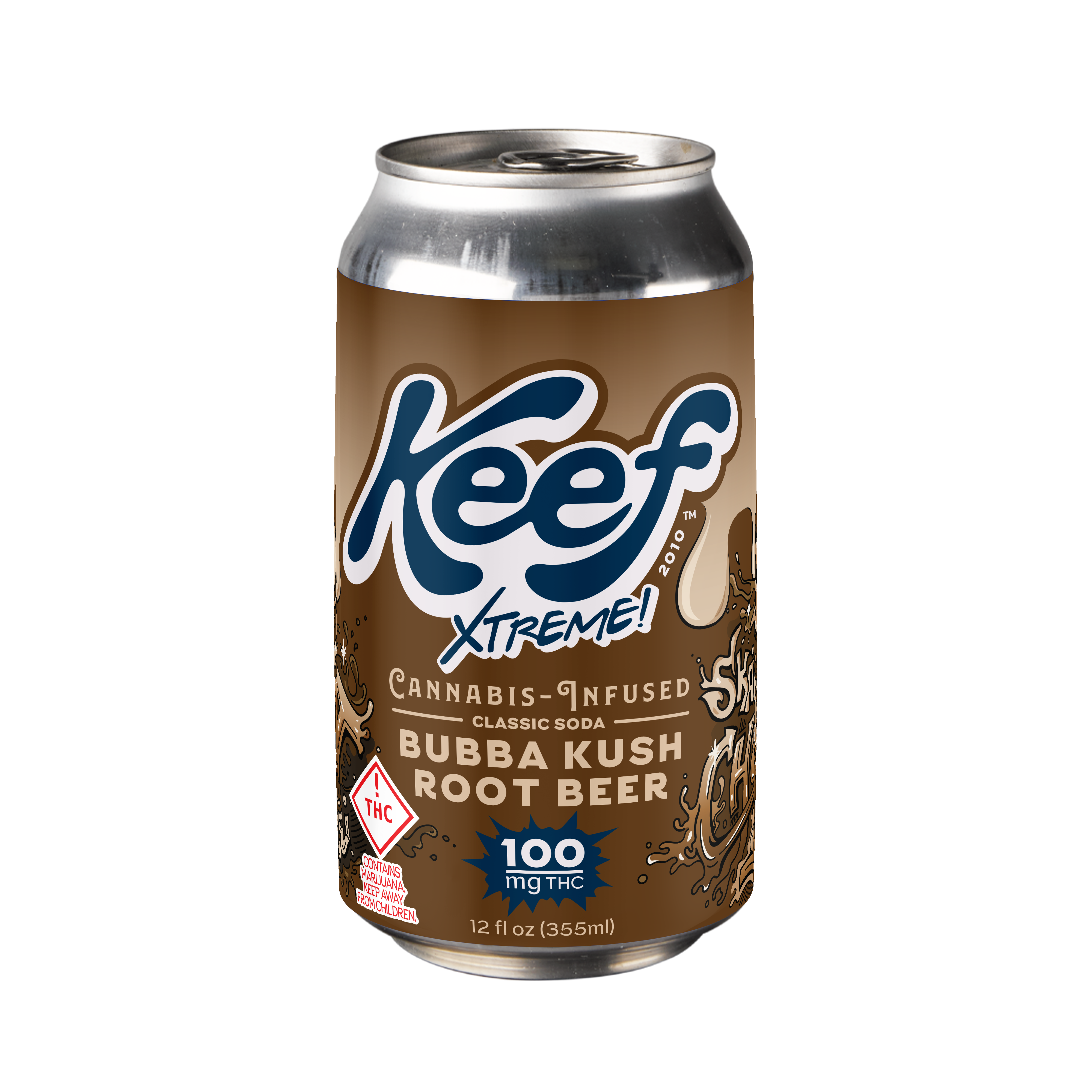 Keef – Bubba Kush Root Beer Xtreme [12oz] (100mg)