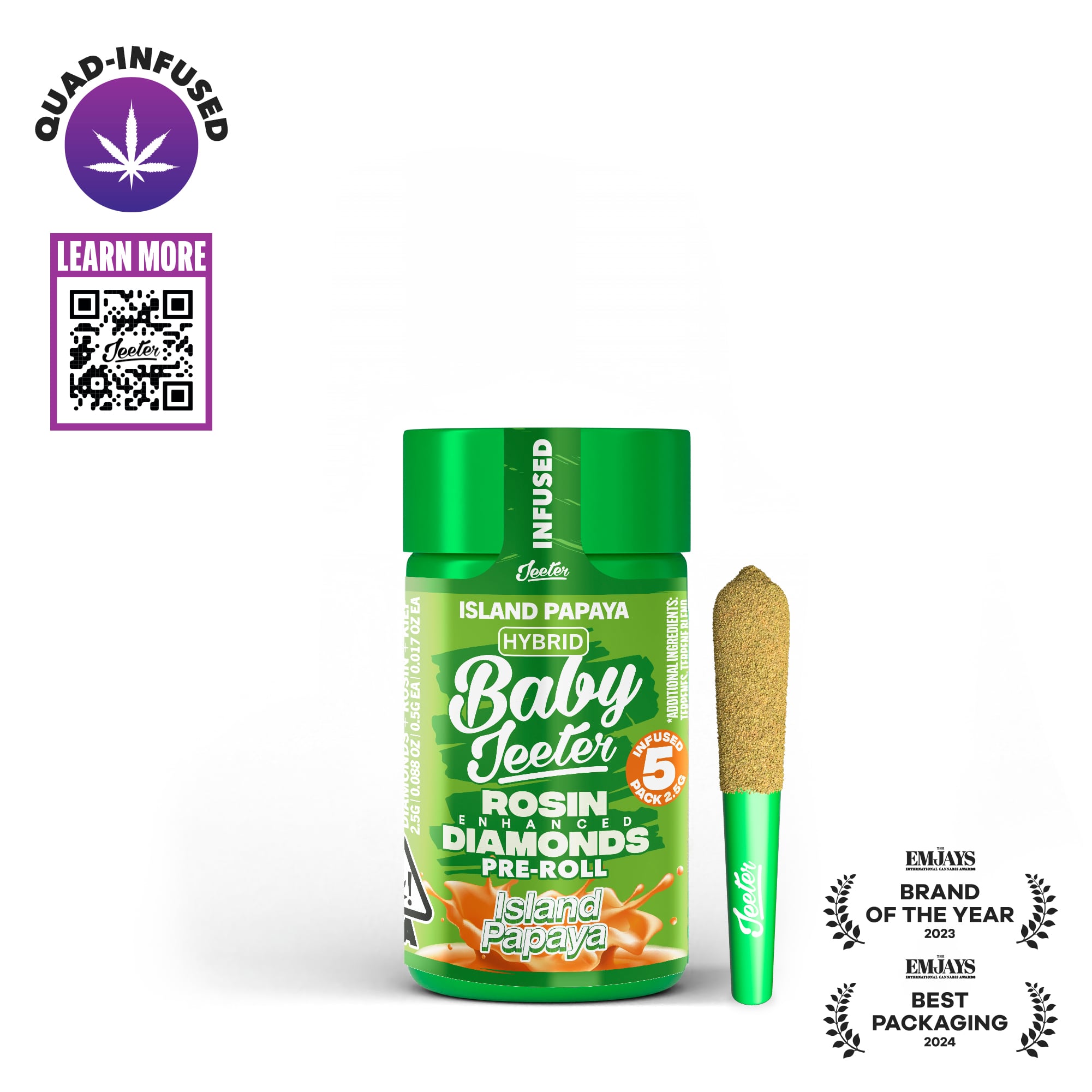 Jeeter – Island Papaya [.5g]