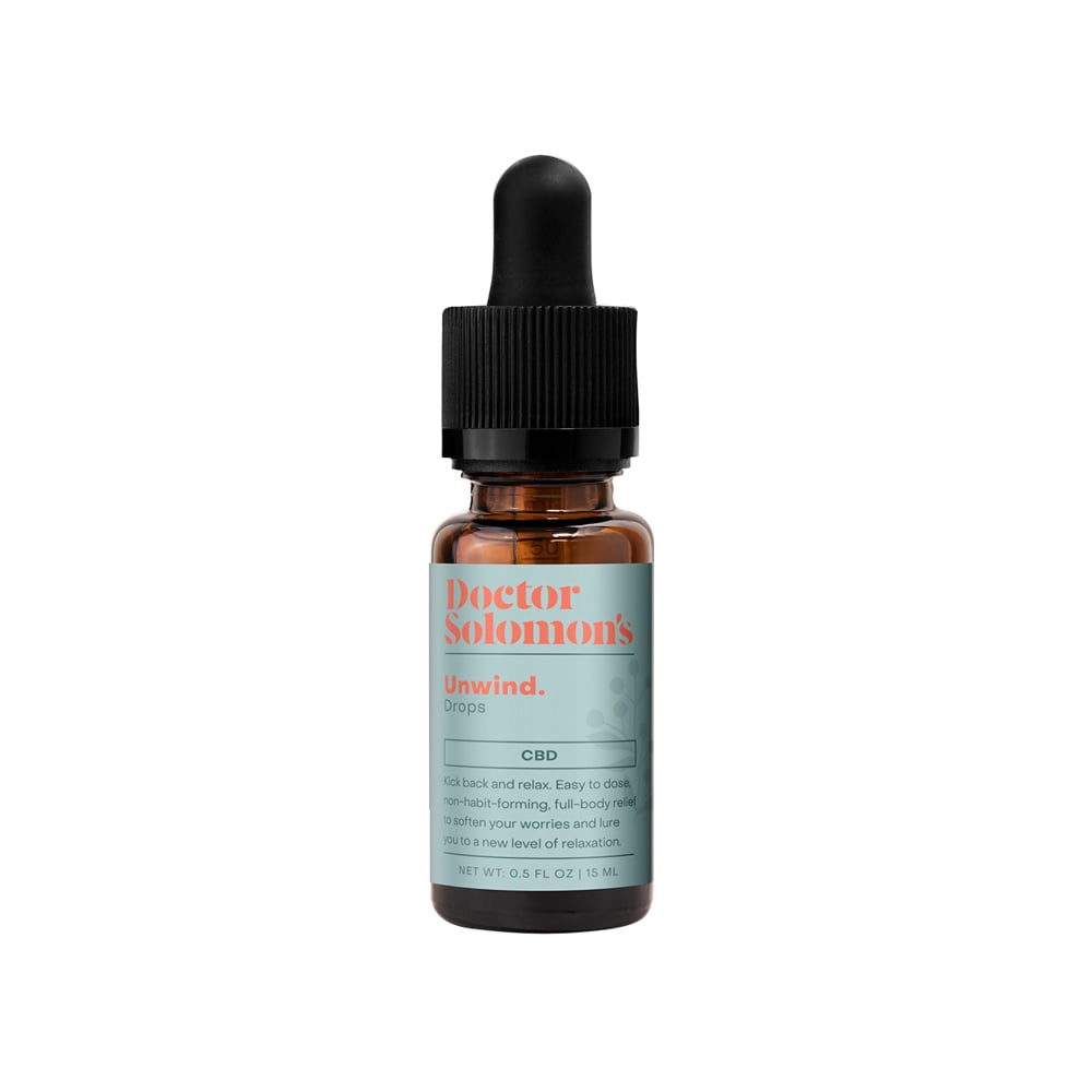 Dr. Solomon's – 20:1 Unwind [15ml] (1000mg CBD/50mg THC)