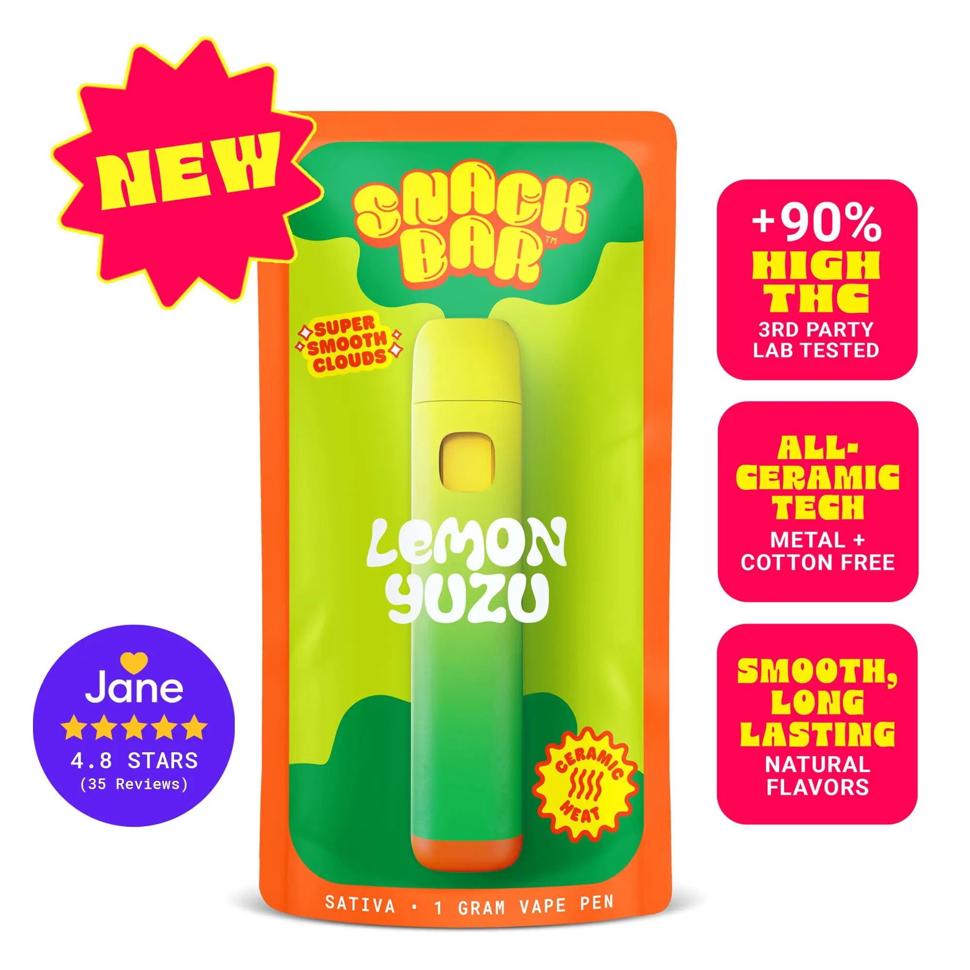 SNACKBAR – Lemon Yuzu [1 Gram]
