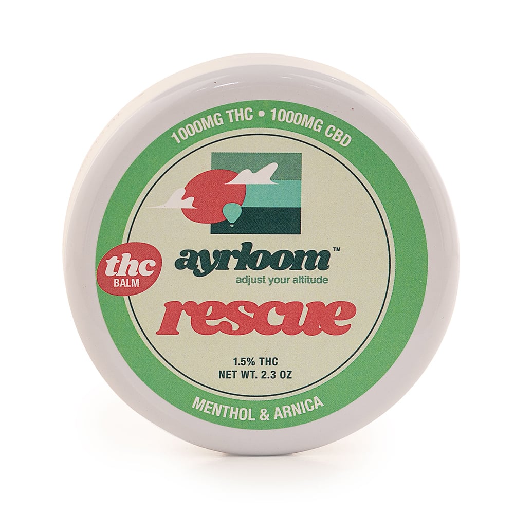 ayrloom – 1:1 Rescue Balm [2.3oz] (1000mg CBD/1000mg THC)