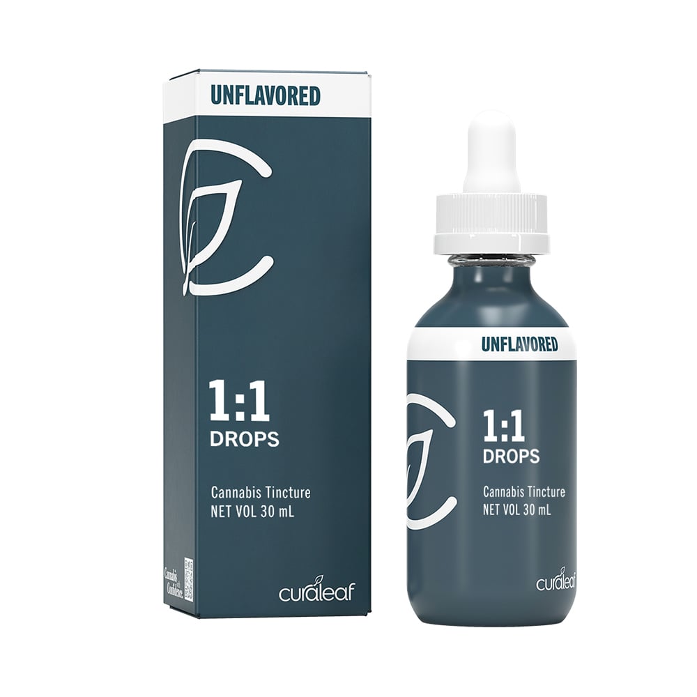 Curaleaf – 1:1 Unflavored [30ml] (300mg)