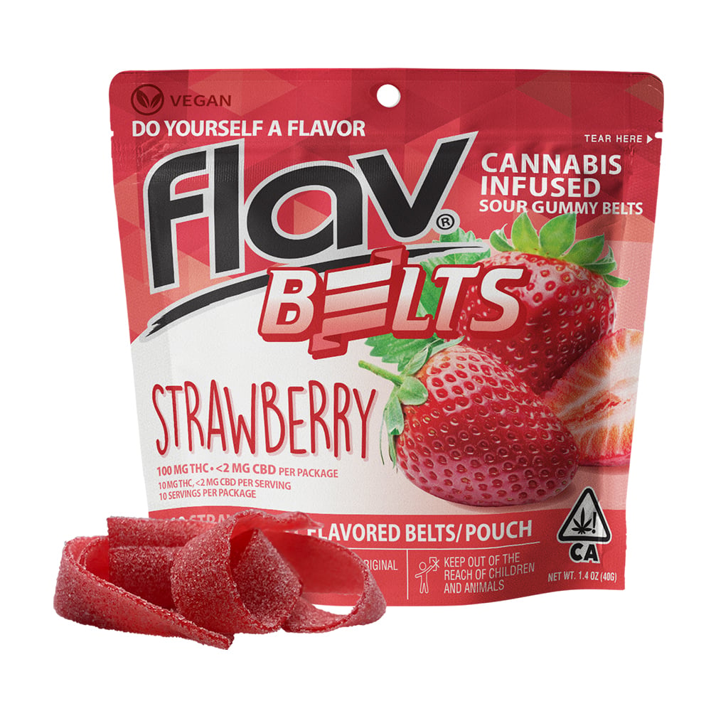 Flav – Strawberry Belt (100mg bag)