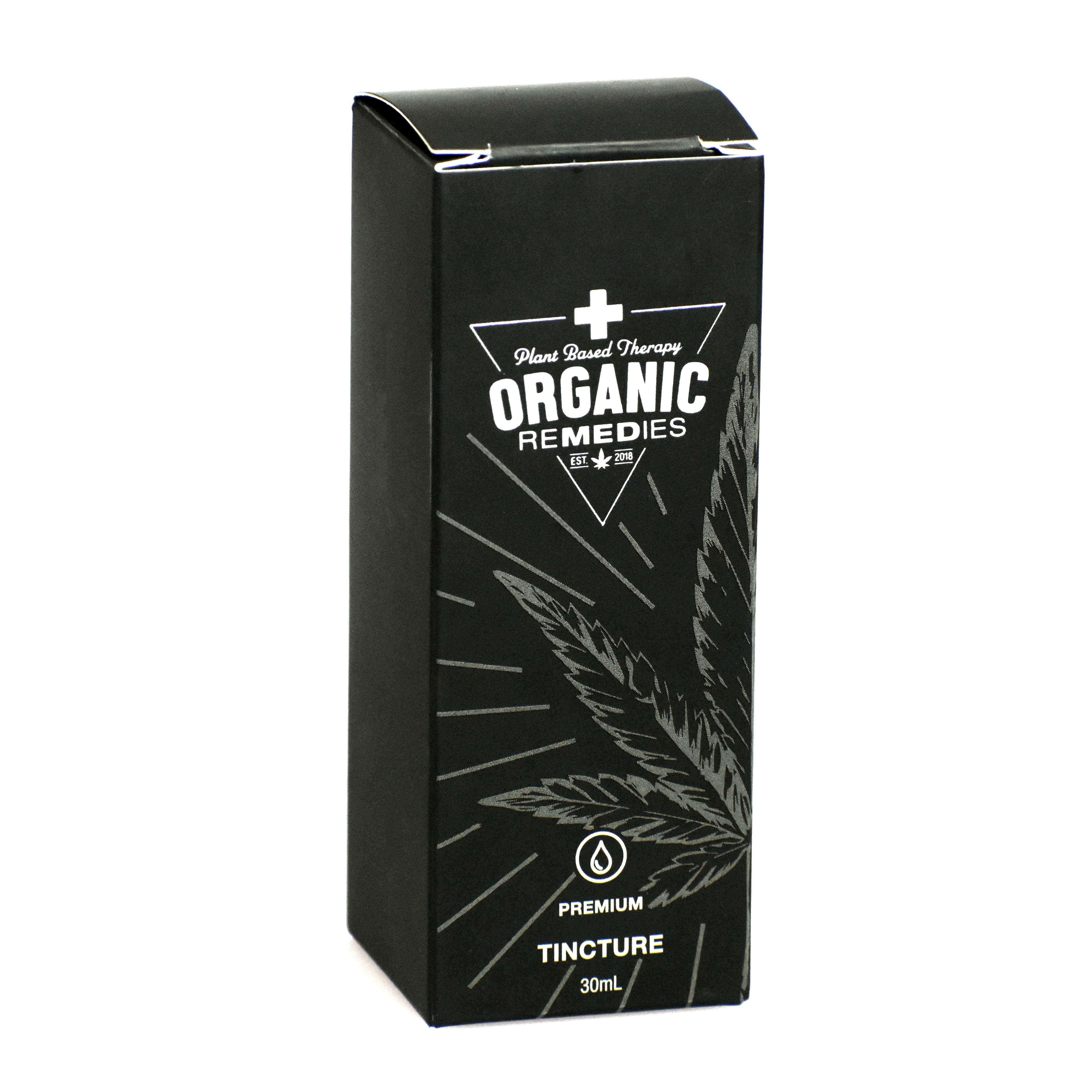 Organic Remedies – 1:1 Unflavored [30ml] (~ 20mg THC/20mg CBD per ml)