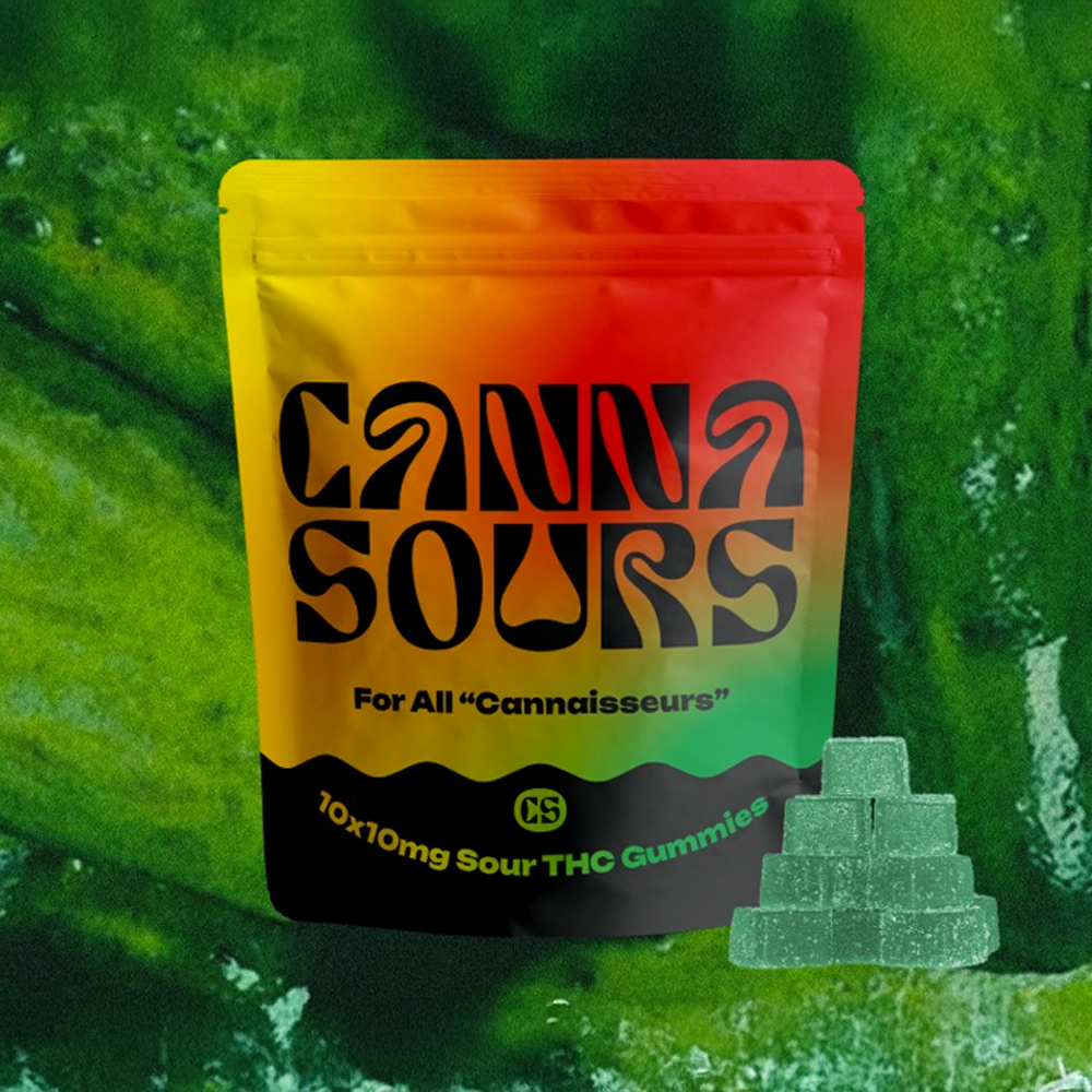 Canna Sours – Pickle [10pk] (100mg)