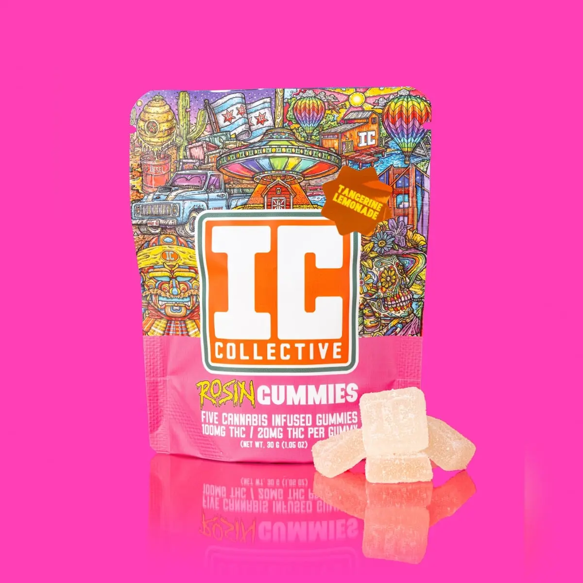IC Collective – Tangerine Lemonade [5pk] (100mg)