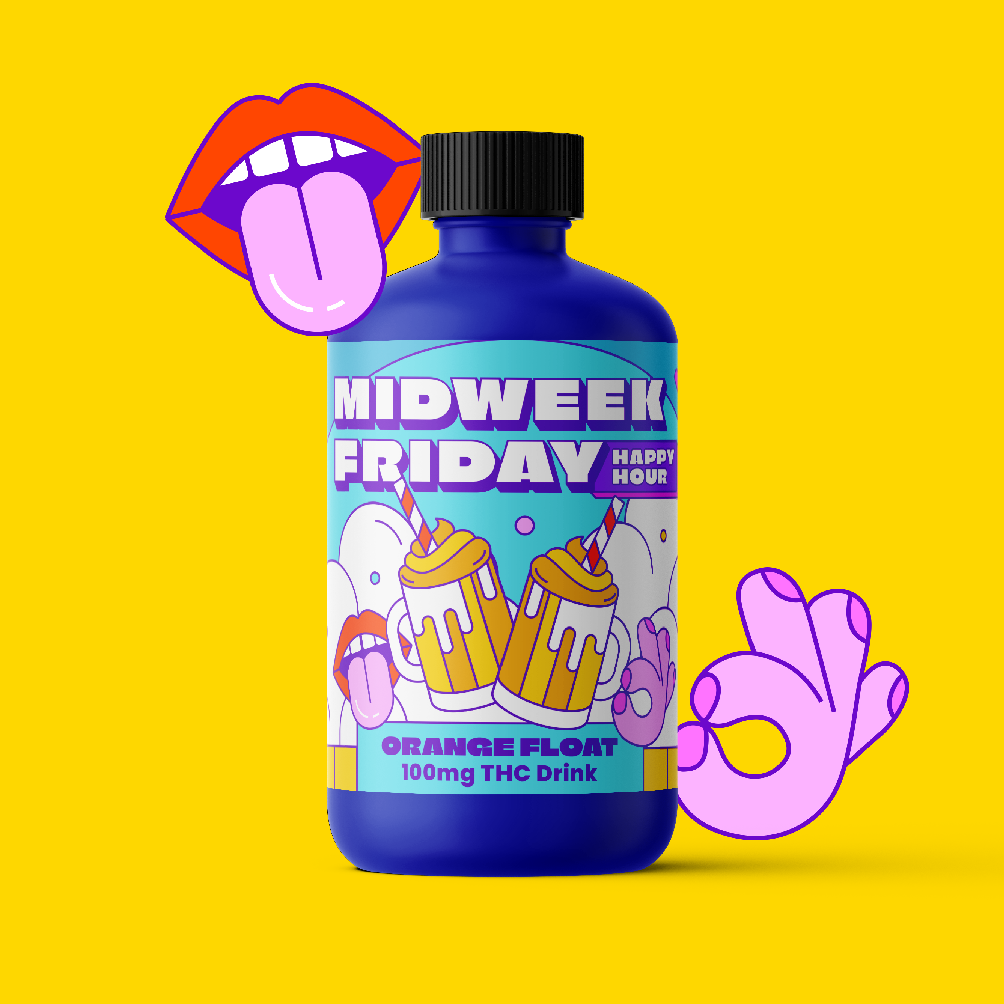 Midweek Friday – Orange Float [4oz] (100mg)