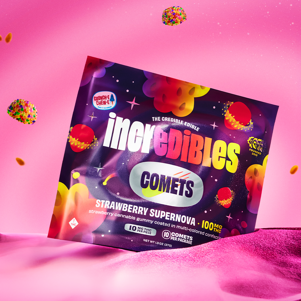 incredibles – Comets Strawberry Supernova [10pk] (100mg)