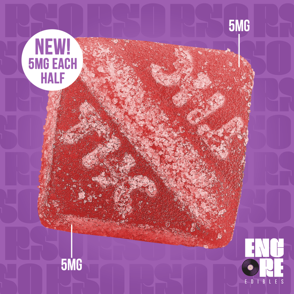 Encore Edibles – Encore Grape RSO Gummies T97.8mg I 27590