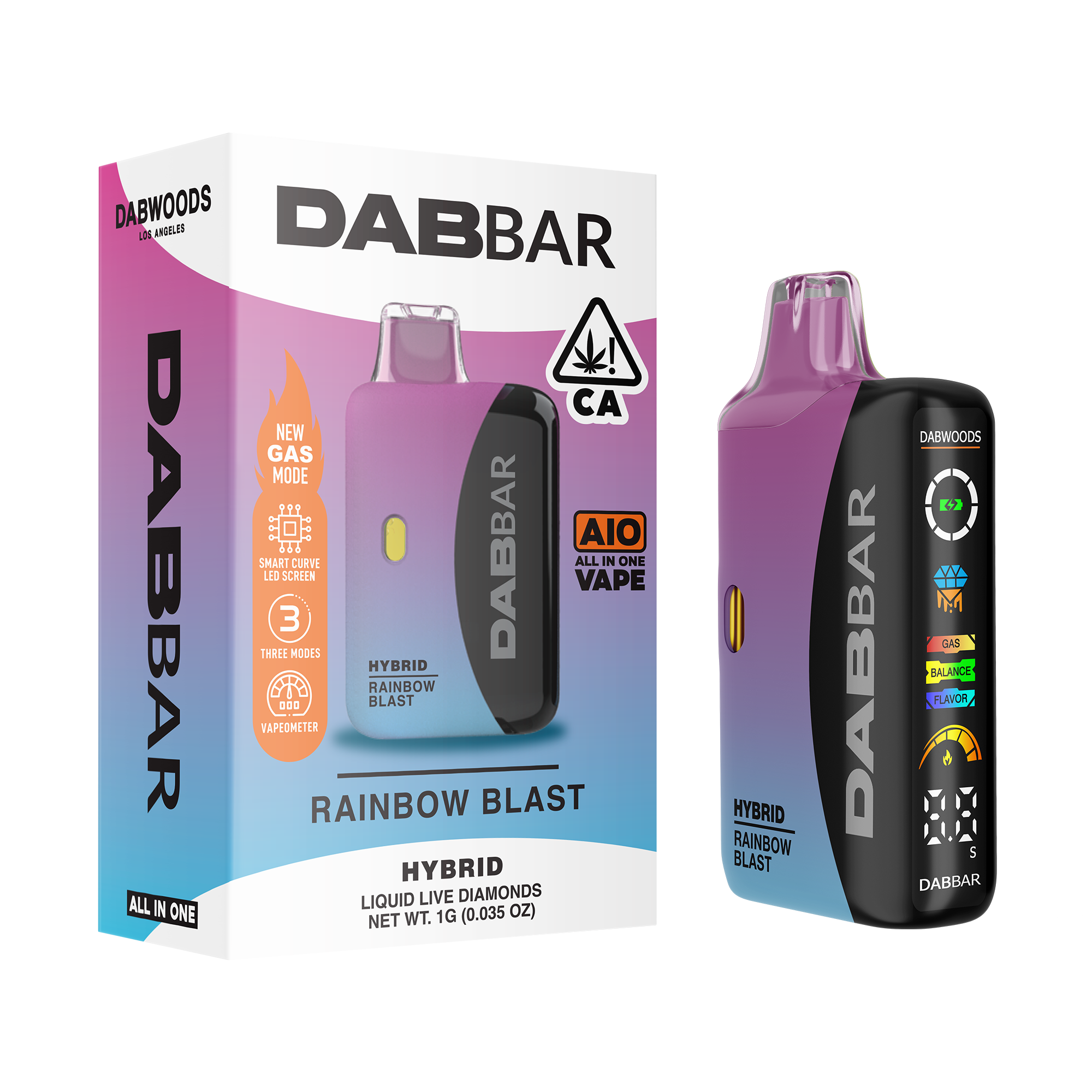 Dabwoods – Rainbow Blast [1000mg]