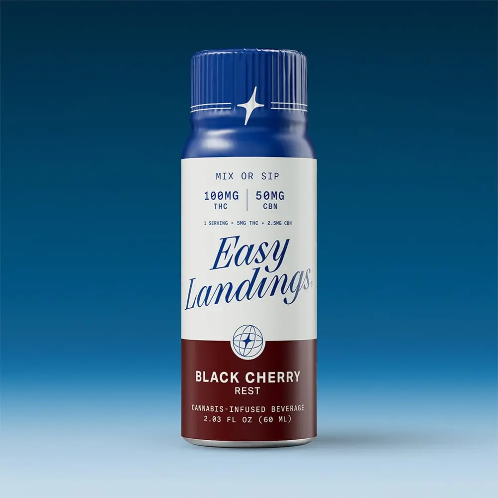 Easy Landings – Black Cherry - Rest [1pk] (100mg THC/50mg CBN)