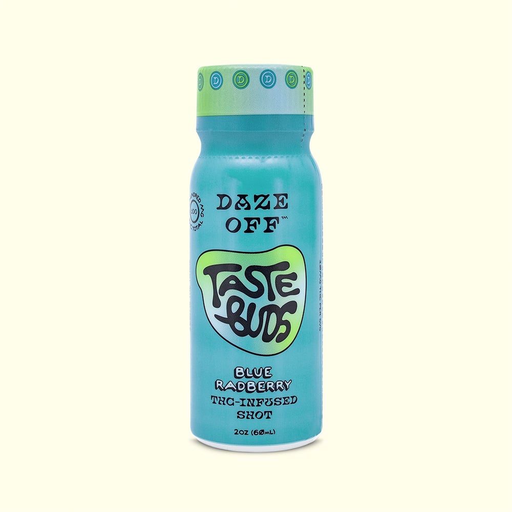 Daze Off – Blue Radberry [2oz] (100mg THC)