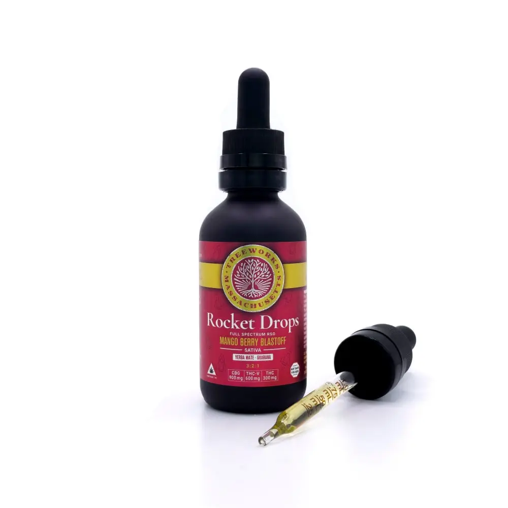 Treeworks – Rocket Drops 1800mg TAC (900mg CBG | 600mg THC-V | 300mg THC)