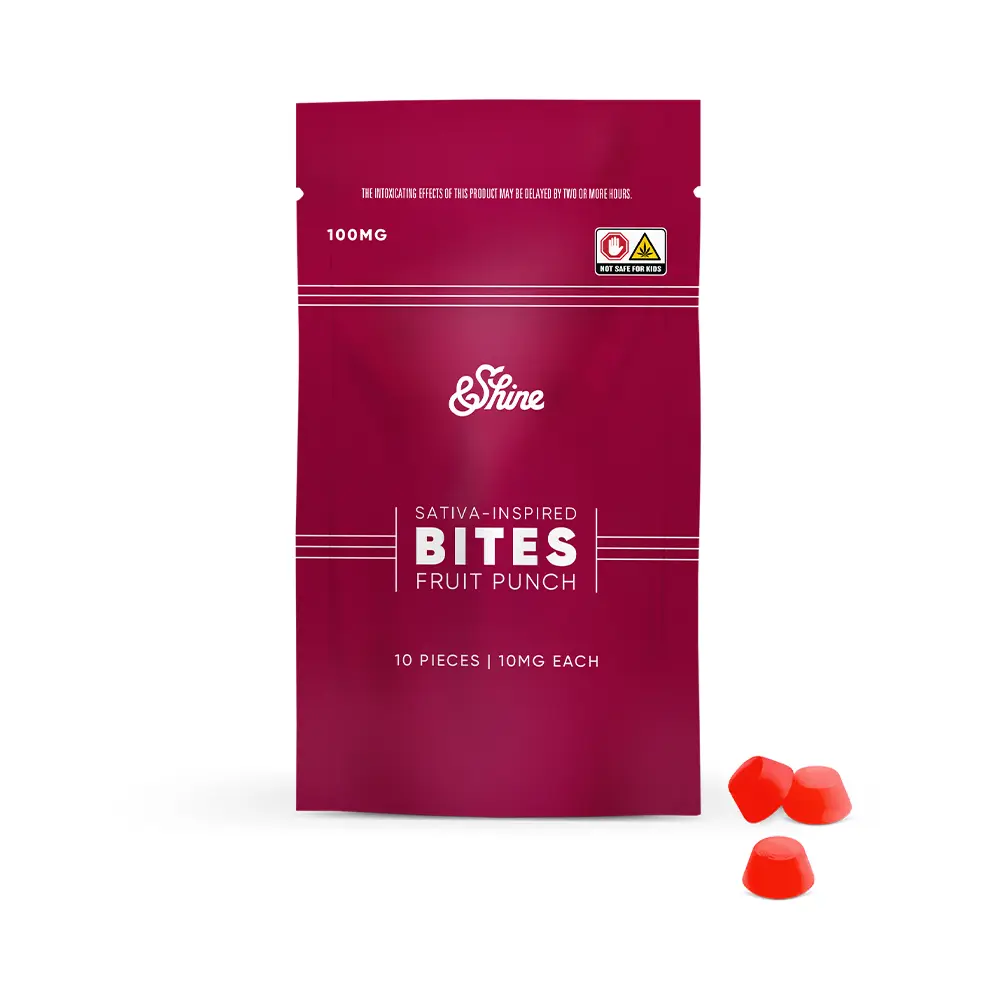 &Shine – Fruit Punch [10pk] (100mg)