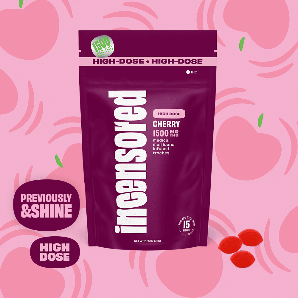 (inc)ensored – Cherry High Dose [15pk] (1500mg)