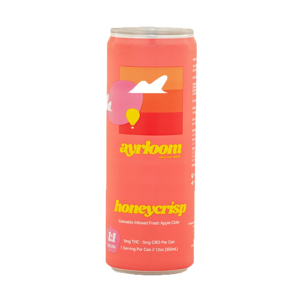 ayrloom – 1:1 Honey Crisp [12fl oz] (5mg CBD/5mg THC)