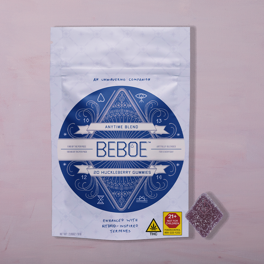 Beboe – Anytime Blend Huckleberry [20pk] (100mg)
