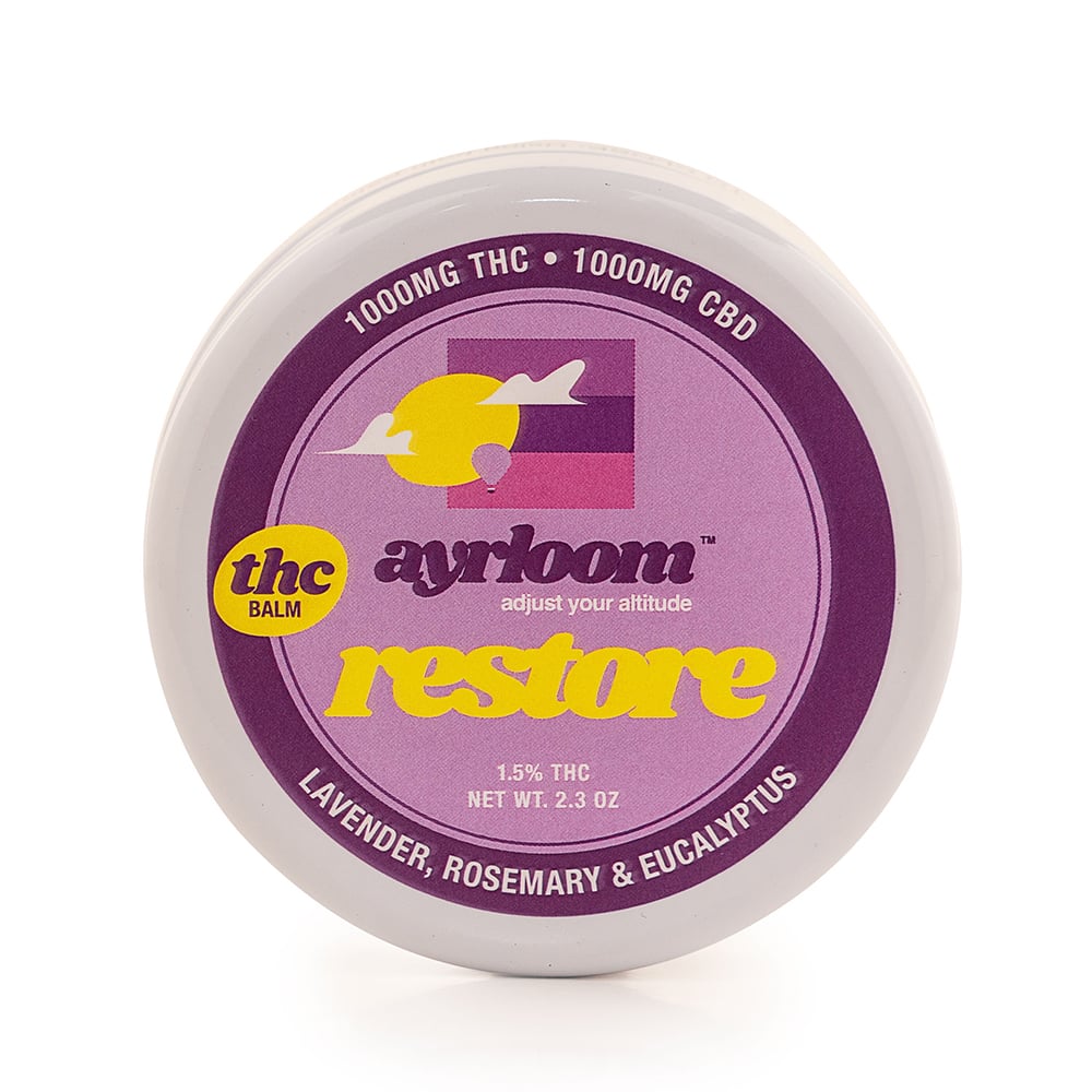 ayrloom – 1:1 Restore Balm [2.3oz] (1000mg CBD/1000mg THC)