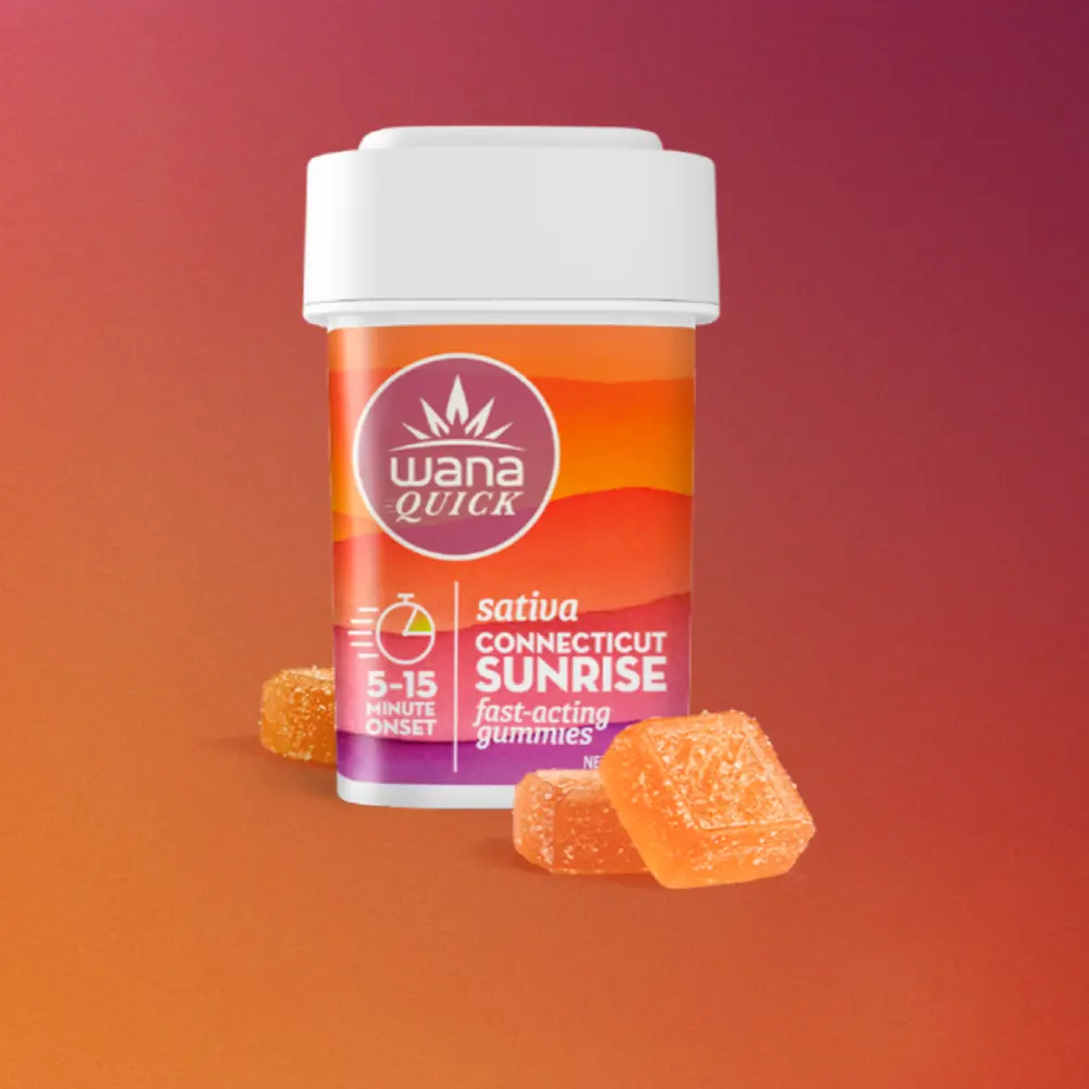Wana – Wana Quick Sativa Connecticut Sunrise Fast-Acting Gummies 00602