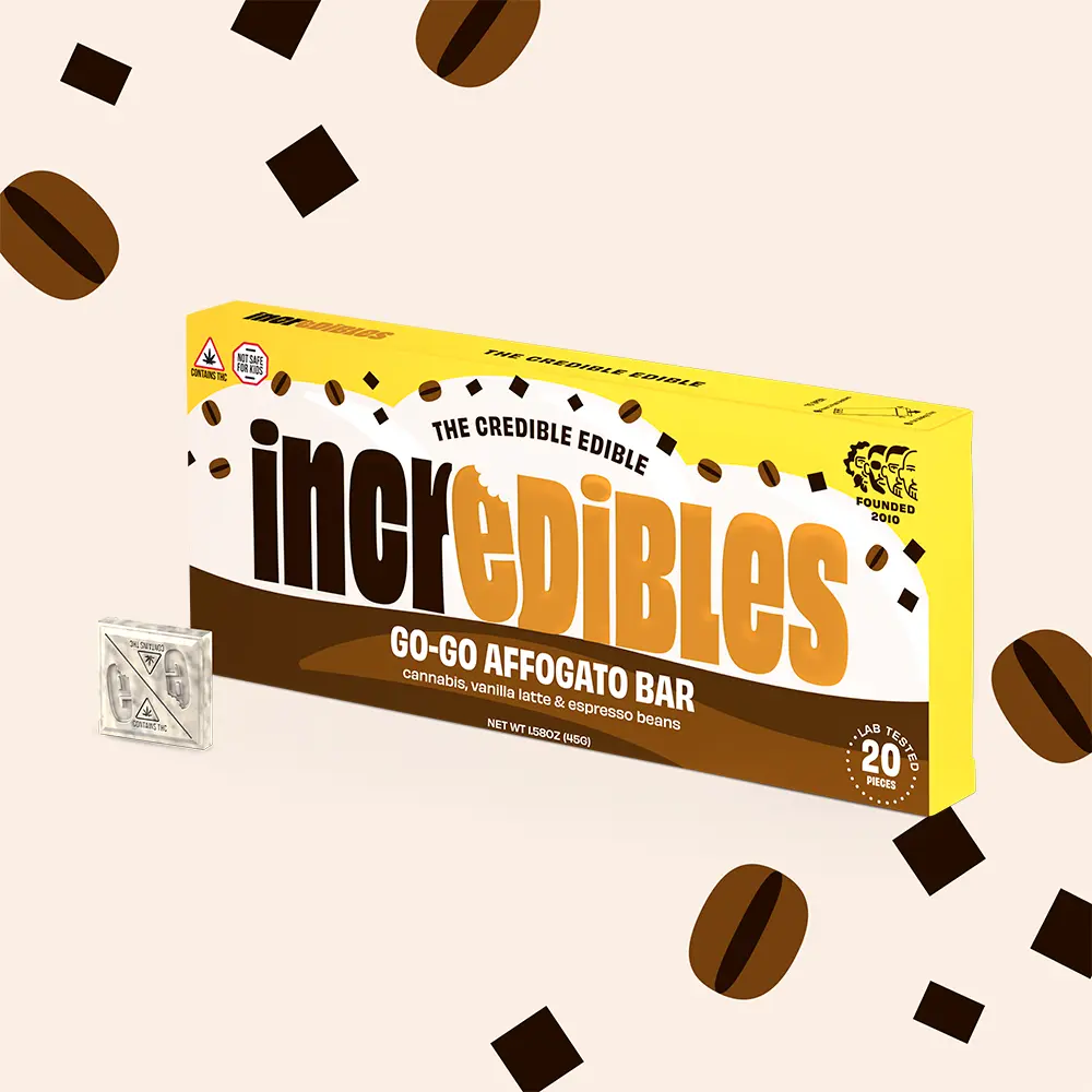 incredibles – Go-Go Affogato Bar [20pk] (100mg)