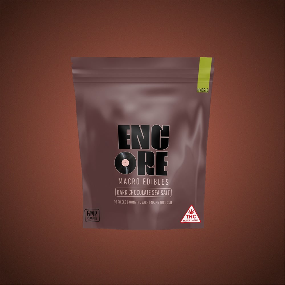 Encore Edibles – Dark Chocolate - Hybrid [10pk] (400mg)