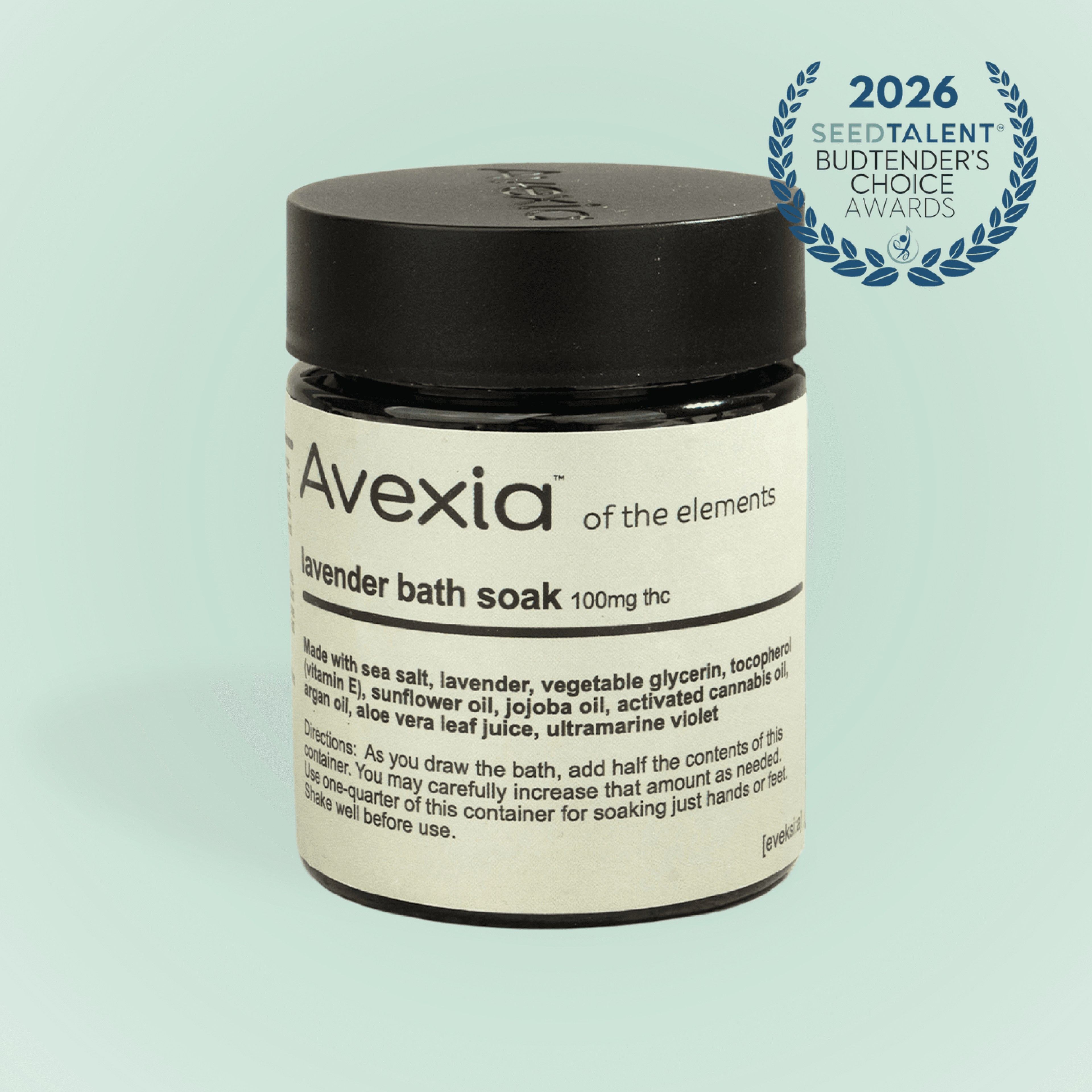 Avexia – Lavender Epsom Salt Soak [6oz]
